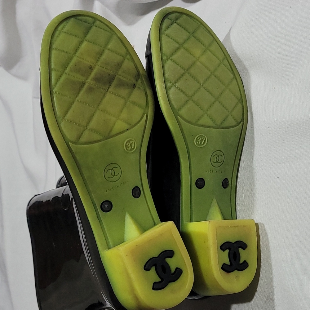 Chanel rain boots EU37 rubber - Picture 9 of 16